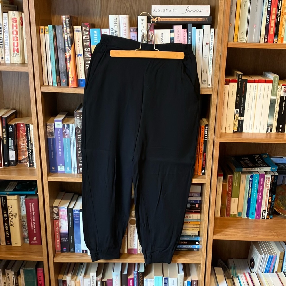 COS Black Jogger Trousers